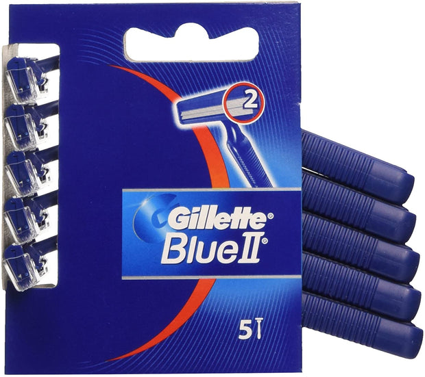Gillette Blue Disposable Fixed Razor 5pk