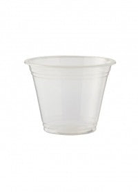 9oz Compostable Clear Smoothie Cups PLA for 1000