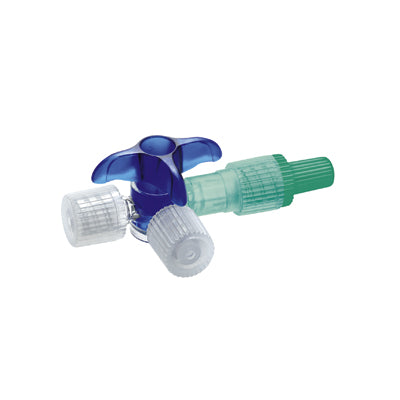 Bbraun Discofix C-3way Stopcock With Extension Blue Box of 50