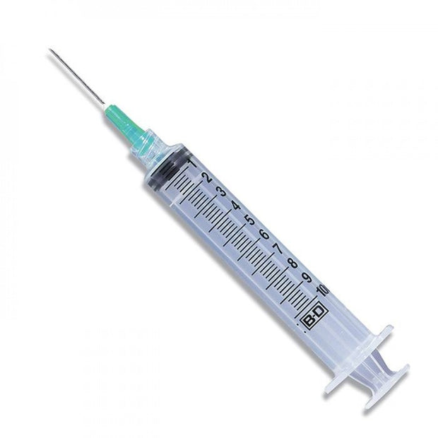 BD 10ml Syringe 21gx11/2" Needle Pack of 900