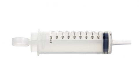 BD 100ml Catheter Tip+Luer Slip Adpt - Pack of 25