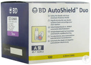 BD Autoshield Duo Safety Engineered 5mm Pack of 100