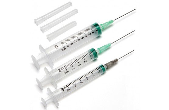 BD Emerald 2ml Syringe With 22g X 1 1/4" Needle  Pack of 100