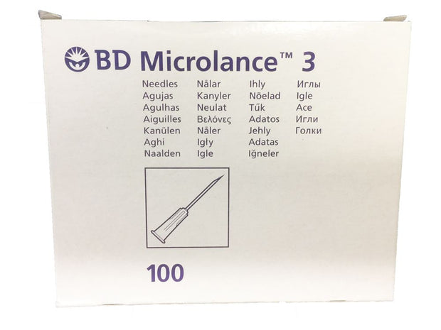 BD Microlance Hypodermic Needle Pack of 100