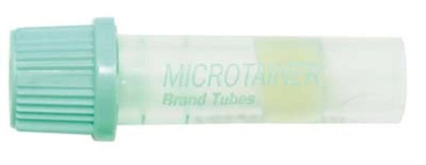 BD Microtainer™ Tubes With Microgard™ Closure Green - Pack of 200