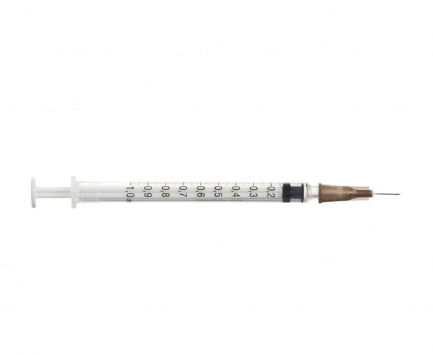 BD Plastipak 1ml Syringe 26g X 0.375" Pack of 120
