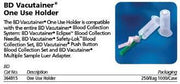 BD Vacutainer One Use Holder - Pack of 250