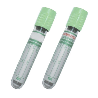 BD Vacutainer PST II Tube 4.5ml With Light Green Hemogard Closure - Pack of 100