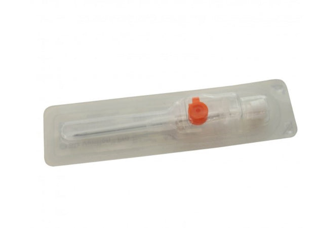 BD Venflon IV Catheter Orange - 14g 45mm Ported & Winged Pack of 500