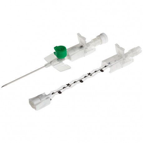 BD Venflon Pro Safety IV Cannula With Injection Port 18g Green 45mm Pack of 50