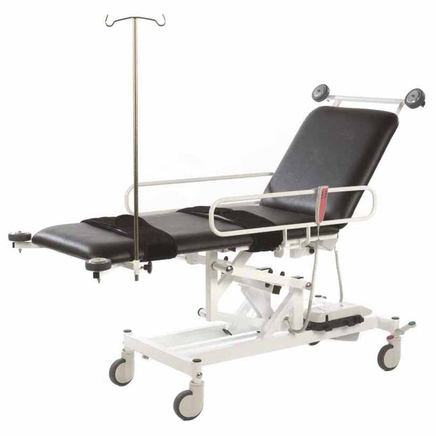 Medi-Plinth Hydraulic 2-Section Patient Trolley