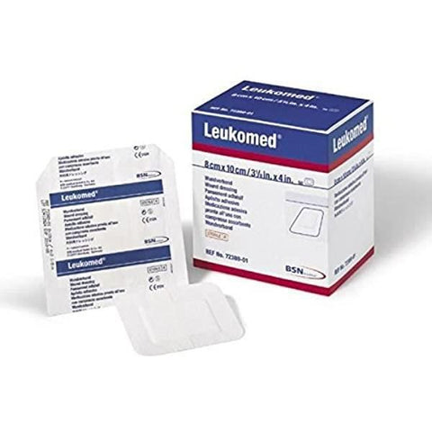 BSN Leukomed Non-Woven Wound Dressing, 8cm x 10cm, Pack of 50