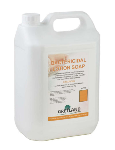 White Pearl Bactericidal Bulk Fill Hand Soap 5 Litre