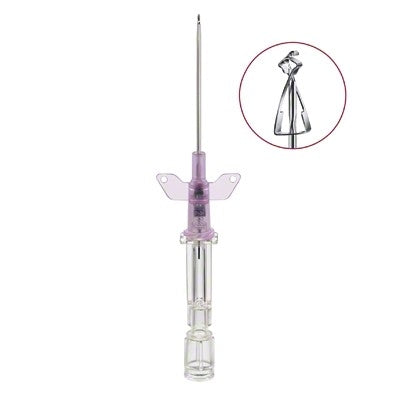 Bbraun Introcan Safety Winged Polyurethane Catheter 22ga X 1″ Box of 50