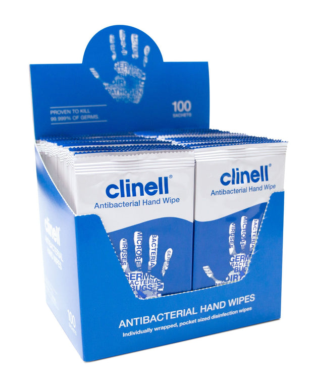 Clinell Antibacterial Hand Wipe(100)