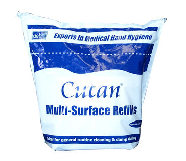 Deb Cutan Multi-Surface Wipes 225 Wipes Tub - Pack of 4