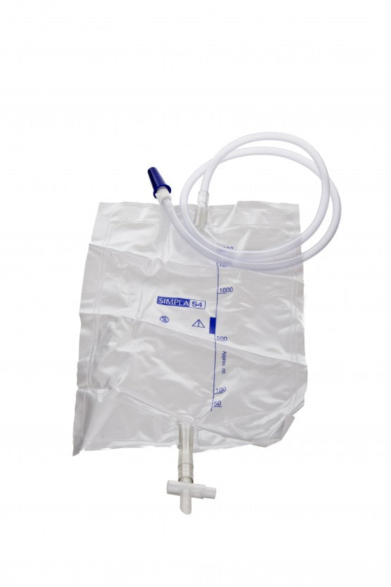 Simpla S4 2-litre Urine Drainage Bag- Pack of 10