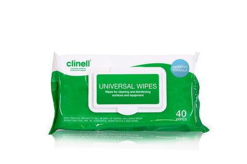 Clinell Hand/Surface/Instr Wipe (40)