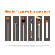 Crack Pipe Kits (Box of 100) - Pack of 2