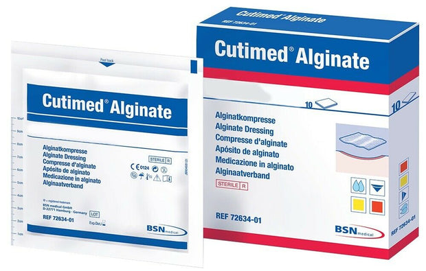 Cutimed Alginate 5cm X 5cm Pack of 10