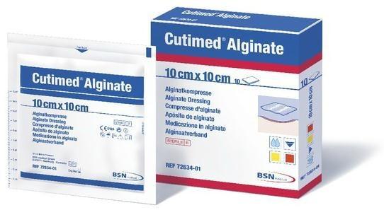 Cutimed Alginate Dressing 10cm X 10cm Pack of 10