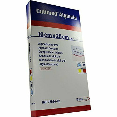 Cutimed Alginate Dressing 10cm X 20cm Pack of 5