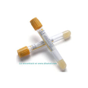 BD® Vacutainer® Tube for Serum With SST ™ II Advance Gel 3.5ml 13x75mm, Plastic, Yellow Cap - Pack of 100