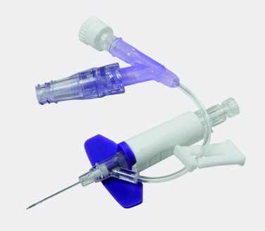 Smiths Medical 26g X 19mm Deltaven XIV Closed System Catheter , Dual Port With End Caps