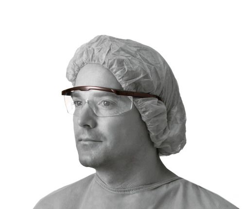 Disposable Eyewear Safety Glasses, Wide Lens