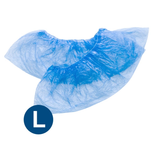 Premier Disposable Blue Plastic Overshoes - Pack of 2000
