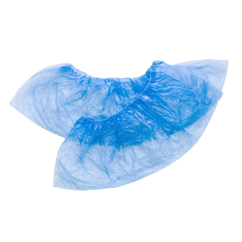 Premier Disposable Blue Plastic Overshoes - Pack of 2000