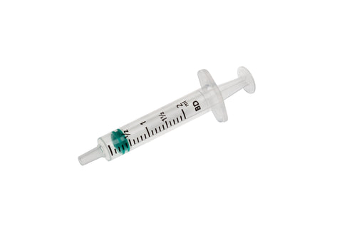 Emerald Hypodermic Syringe - 2ml Pack of 100