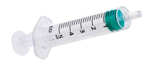 Emerald Hypodermic Syringe - 5ml Pack of 100