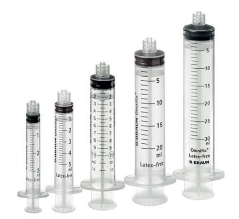 Braun Omnifix Luer Lock Syringe Box of 100