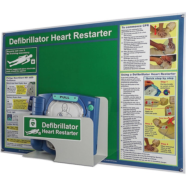 HypaGuard Defibrilator Station, Philips HeartStart HS1