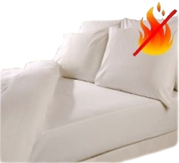 Fire Retardant Fitted Sheets (BS 7175-Crib 7)