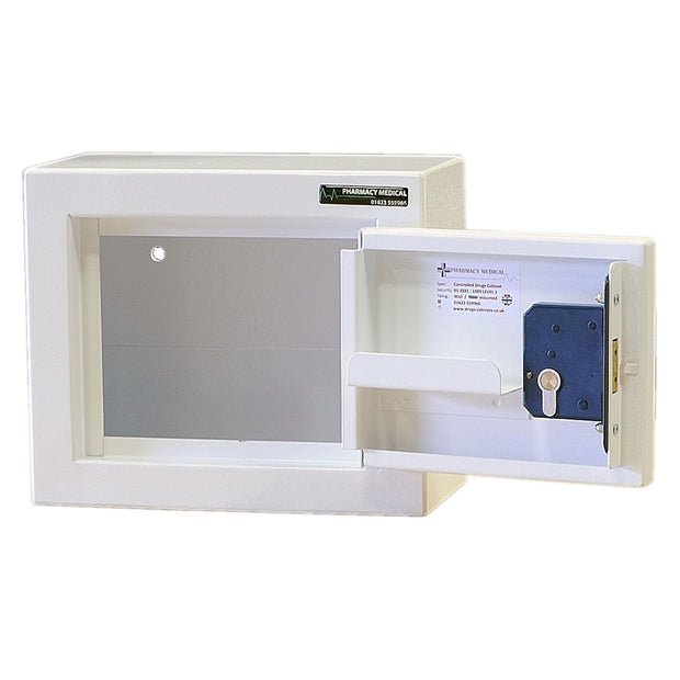 Controlled Drugs Cabinet 250 X 300 X 150mm | 1 Door Shelf (Fixed) | R/H Hinge