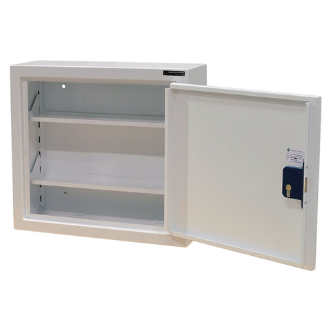 Controlled Drugs Cabinet 520 X 570 X 200mm | 2 Shelves (Adjustable) | R/H Hinge