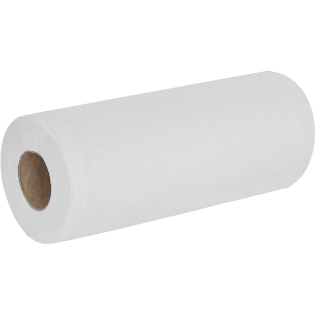 Essentials White Couch Roll 10" - 2ply - 40m x 250mm - Case of 24