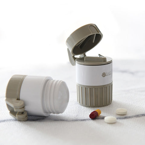 Pill Splitter, Crusher and Pill Box