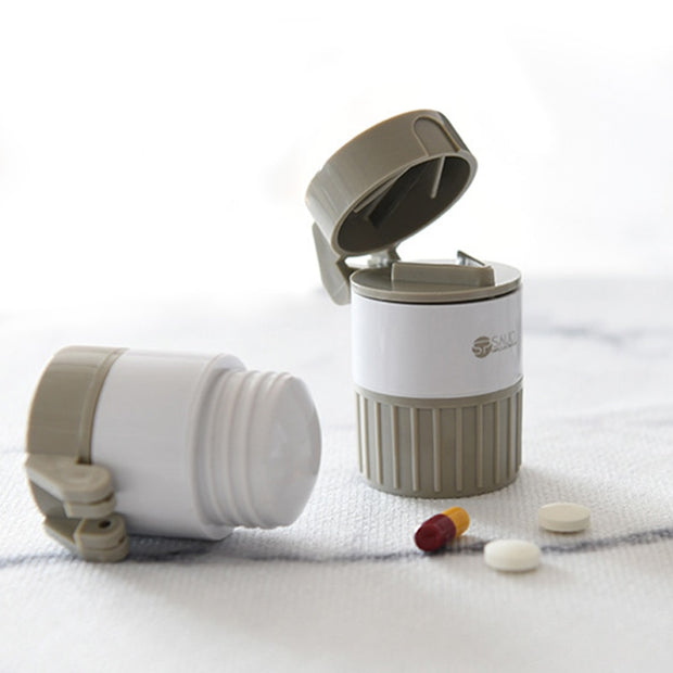 Pill Splitter, Crusher and Pill Box