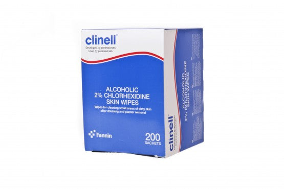 Clinell Skin Wipe - Pack of 200