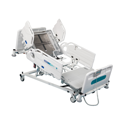 Iq Bed With X-Ray Backrest And Split Side Rails