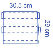 Instrument Pouch, Adhesive 30.5 x 29 cm
