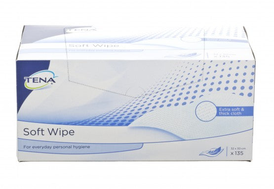 Tena Soft Wipes - 135 Pack