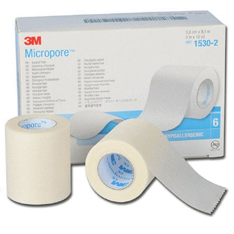 Micropore Surgical Tape 5cm x 9.14m Box of 6