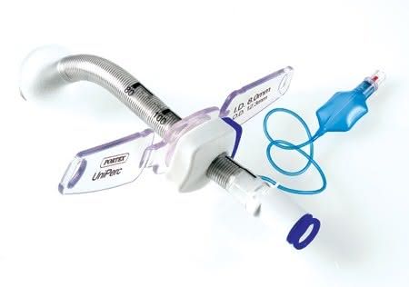 Portex Uniperc Adjustable Flange Tracheostomy Tube and Introducer