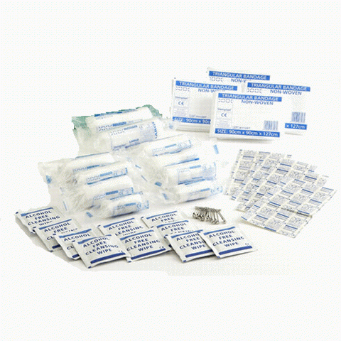 Steroplast Refill Items for Standard / Premier HSE First Aid Kits