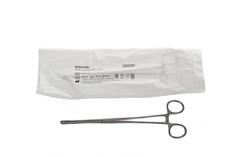Forceps Sponge Holding Rampley 24cm – Ovilcare