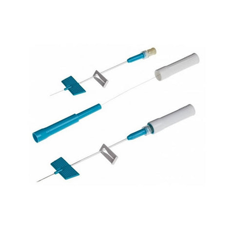 Saf-T-Intima Catheter With PRN 22g X 0.75in Blue Box of 25